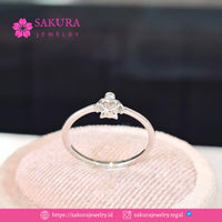 Diamond Rings Code D5X03S Berlian Natural