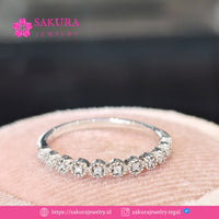 Diamond Rings Code D5X0FM Berlian Natural