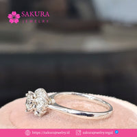 Diamond Rings Code D5X0UE Berlian Natural