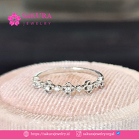 Diamond Rings Code D5XT5L Berlian Natural
