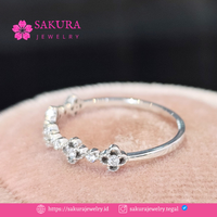 Diamond Rings Code D5XT5L Berlian Natural
