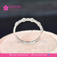 Diamond Rings Code D5XT5L Berlian Natural