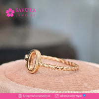 Diamond Rings Code D5XUZX Berlian Natural