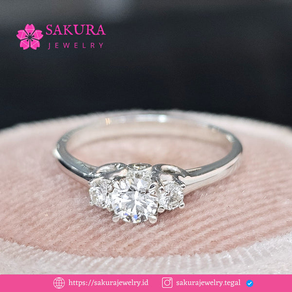 Diamond Rings Code D5Y189 Berlian Natural