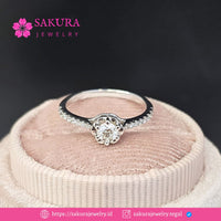 Diamond Rings Code D5Y1HU Berlian Natural