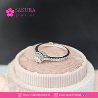 Diamond Rings Code D5Y1HU Berlian Natural