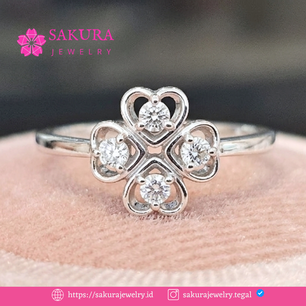 Diamond Rings Code D5Y37X Berlian Natural