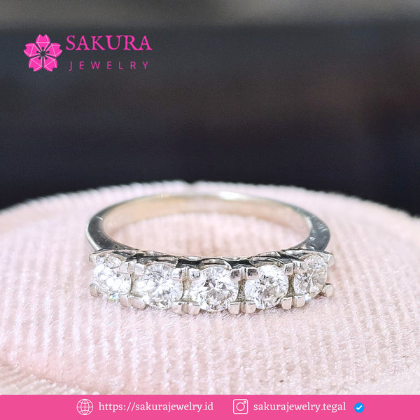 Diamond Rings Code D6W470 Berlian Natural
