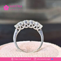 Diamond Rings Code D6W470 Berlian Natural