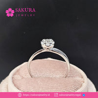 Diamond Rings Code D6WA27 Berlian Natural
