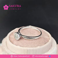 Diamond Rings Code D6WA27 Berlian Natural