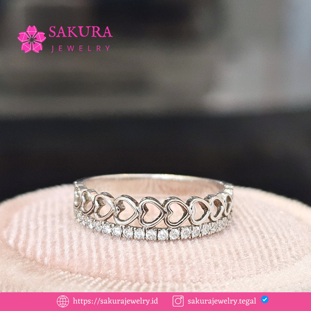 Diamond Rings Code D6WC32 Berlian Natural
