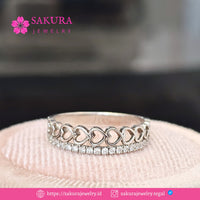 Diamond Rings Code D6WC32 Berlian Natural