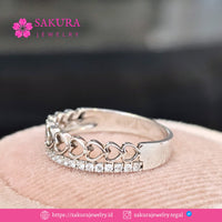 Diamond Rings Code D6WC32 Berlian Natural