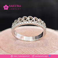 Diamond Rings Code D6WC32 Berlian Natural