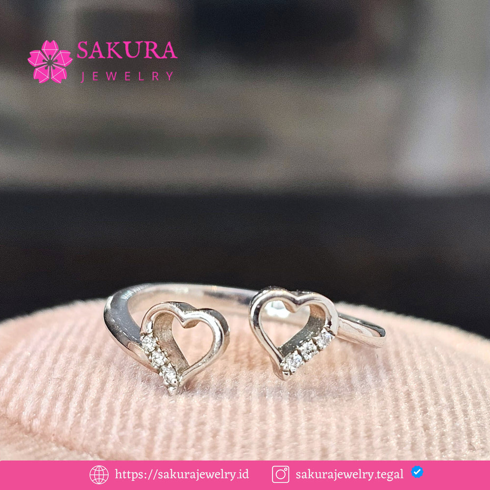 Diamond Rings Code D6WDHG Berlian Natural