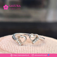 Diamond Rings Code D6WDHG Berlian Natural