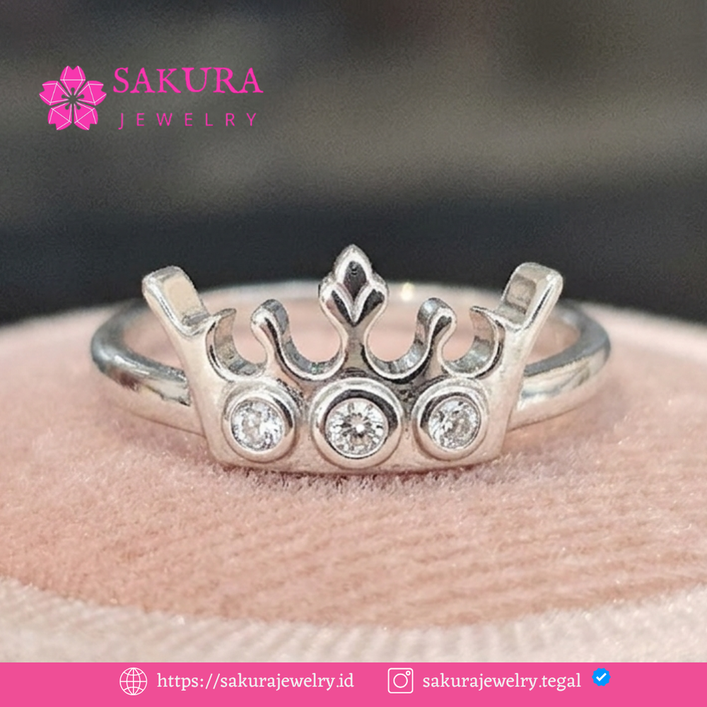 Diamond Rings Code D6WKF7 Berlian Natural