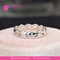Diamond Rings Code D6WKFZ Berlian Natural