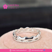 Diamond Rings Code D6WKFZ Berlian Natural