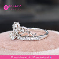 Diamond Rings Code D6WLNU Berlian Natural