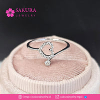 Diamond Rings Code D6WP49 Berlian Natural