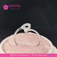 Diamond Rings Code D6WP49 Berlian Natural