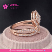 Diamond Rings Code D6WPC5 Berlian Natural