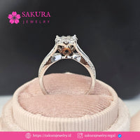 Diamond Rings Code D6WU32 Berlian Natural