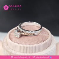 Diamond Rings Code DD6WVT9 Berlian Natural