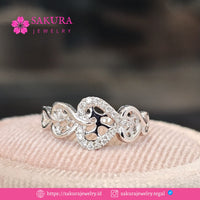 Diamond Rings Code D6WW9R Berlian Natural