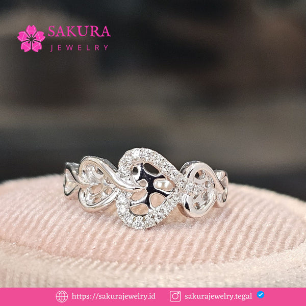 Diamond Rings Code D6WW9R Berlian Natural