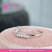 Diamond Rings Code D6WWF2 Berlian Natural
