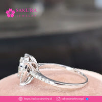 Diamond Rings Code D6WXR5 Berlian Natural