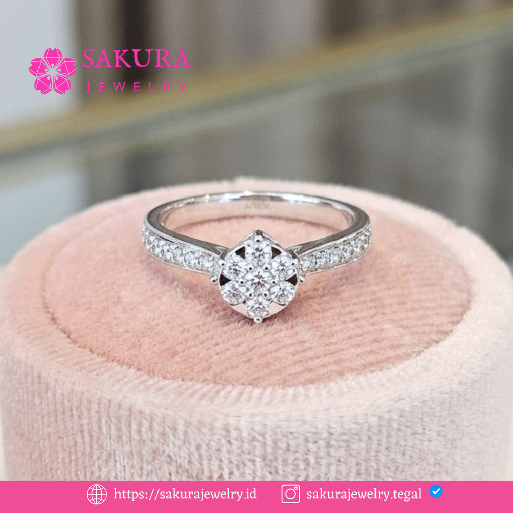 Diamond Rings Code D6WXV3 Berlian Natural