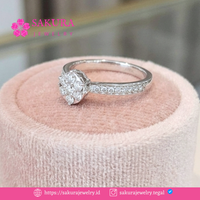 Diamond Rings Code D6WXV3 Berlian Natural