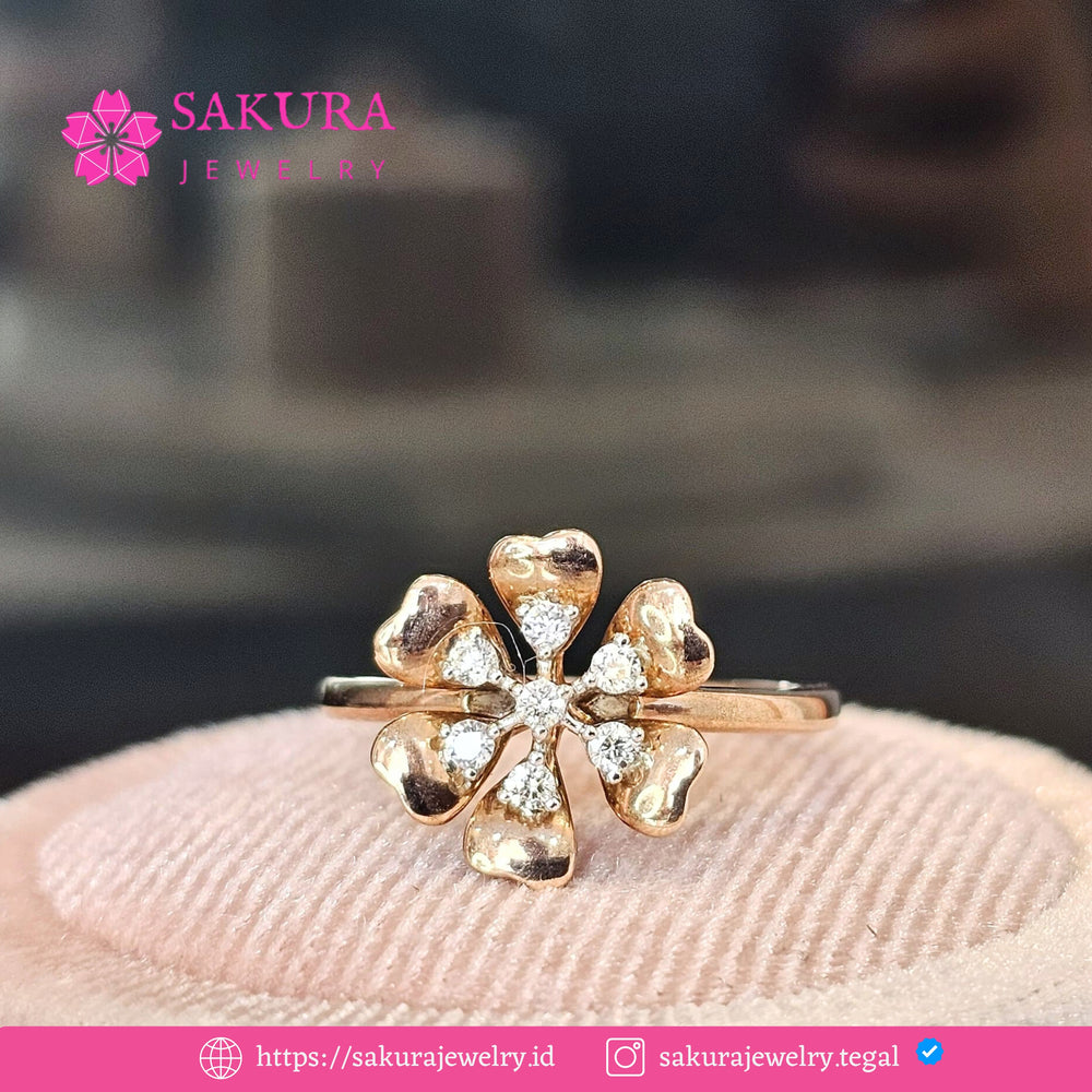 Diamond Rings Code D6X24P Berlian Natural