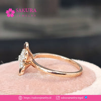 Diamond Rings Code D6X24P Berlian Natural