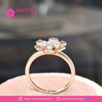 Diamond Rings Code D6X24P Berlian Natural