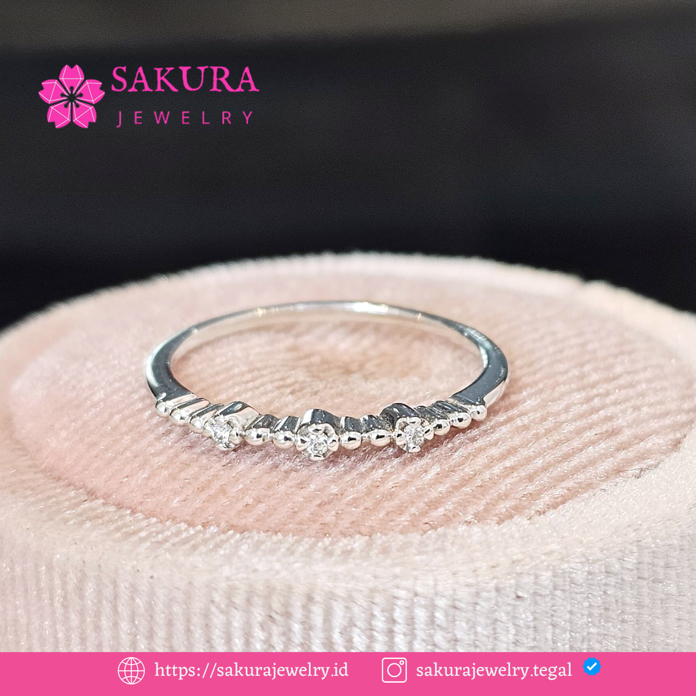 Diamond Rings Code D6X6HP Berlian Natural