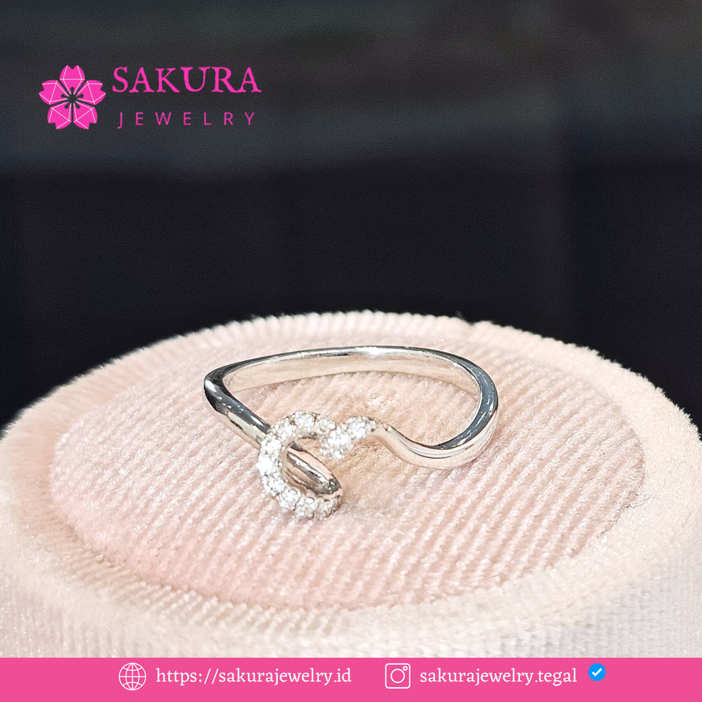 Diamond Rings Code D6X9AJ Berlian Natural