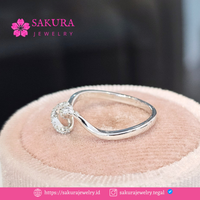 Diamond Rings Code D6X9AJ Berlian Natural