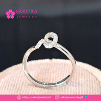 Diamond Rings Code D6X9AJ Berlian Natural