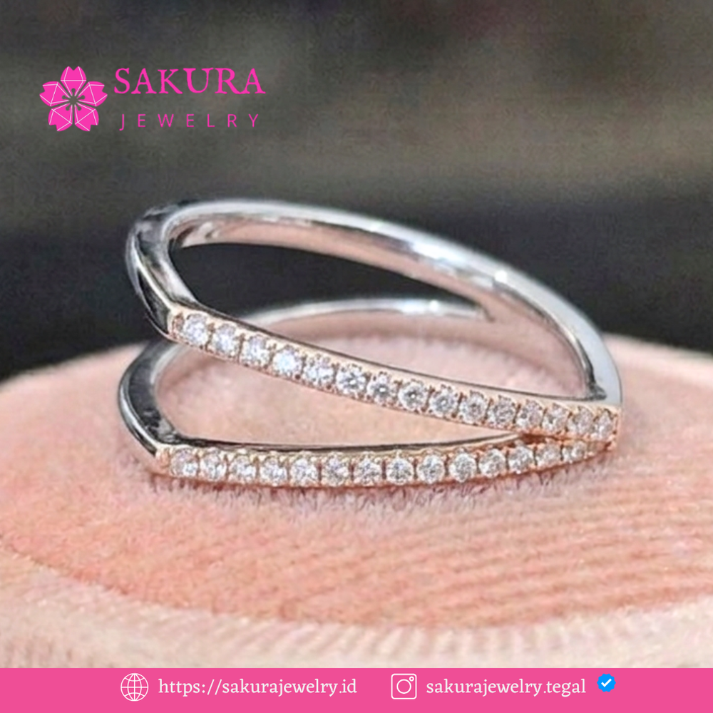 Diamond Rings Code D6XD5Y Berlian Natural