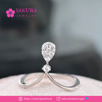 Diamond Rings Code D6XLC8 Berlian Natural