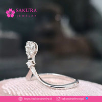 Diamond Rings Code D6XLC8 Berlian Natural
