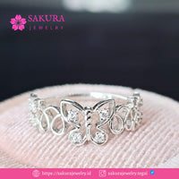 Diamond Rings Code D6XLGW Berlian Natural