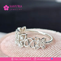 Diamond Rings Code D6XLGW Berlian Natural