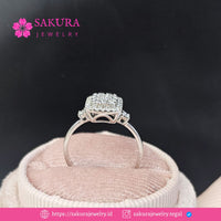 Diamond Rings Code D6XM4G Berlian Natural