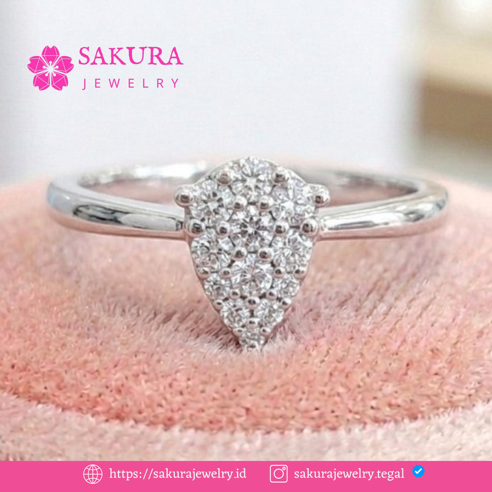 Diamond Rings Code D6XMK5 Berlian Natural